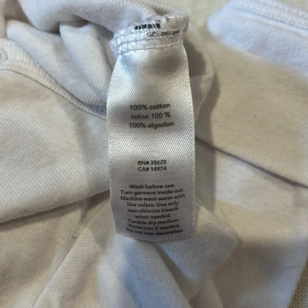 Assorted White Newborn Onesies